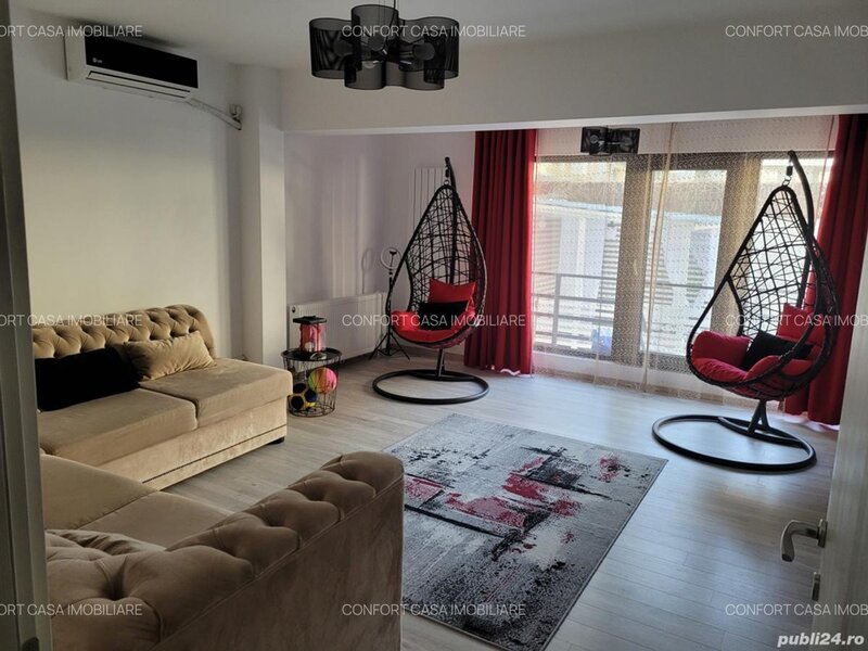 Dacia Eminescu, 2 camere cu gradina, bloc nou